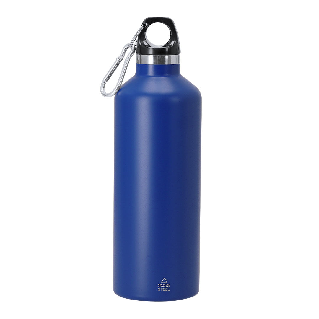 Geïsoleerde fles Angkor blauw Graveren