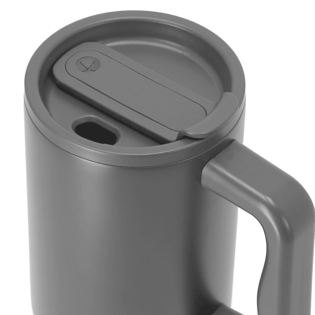 Geïsoleerde mok Yukon donkerblauw 1 kleur