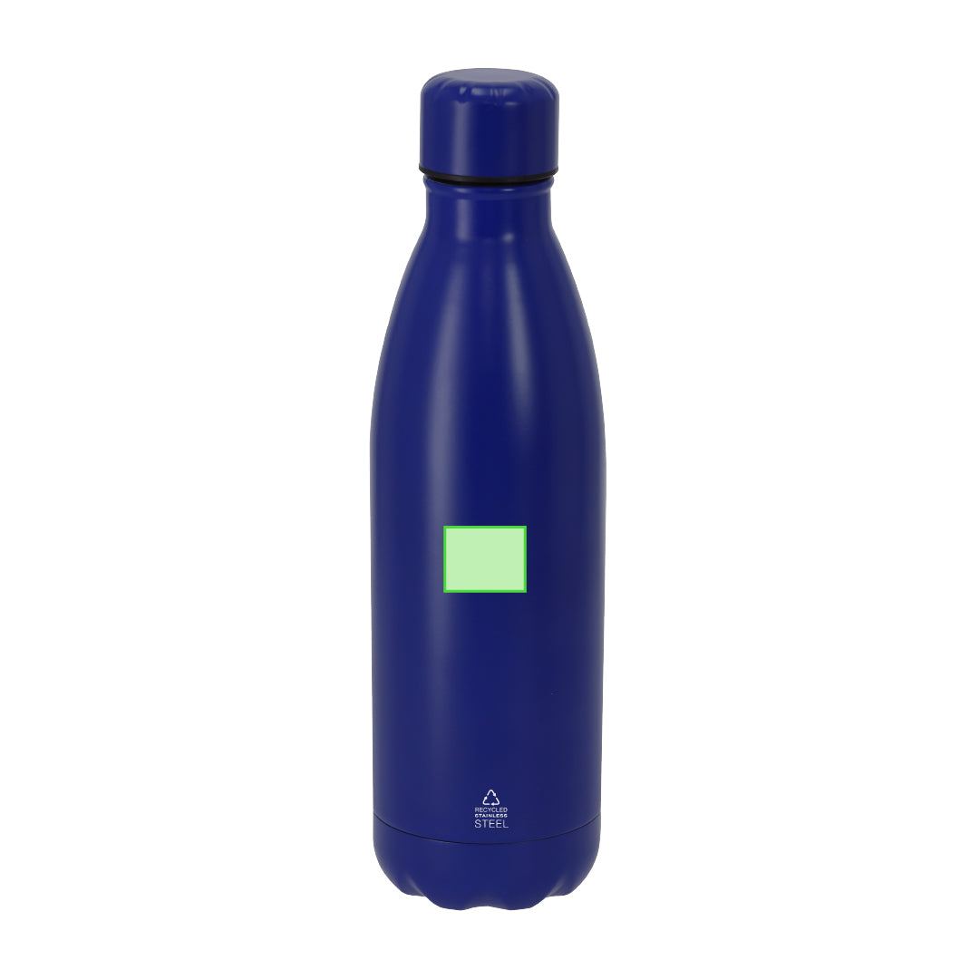 Geïsoleerde fles Xharly zilver onbedrukt