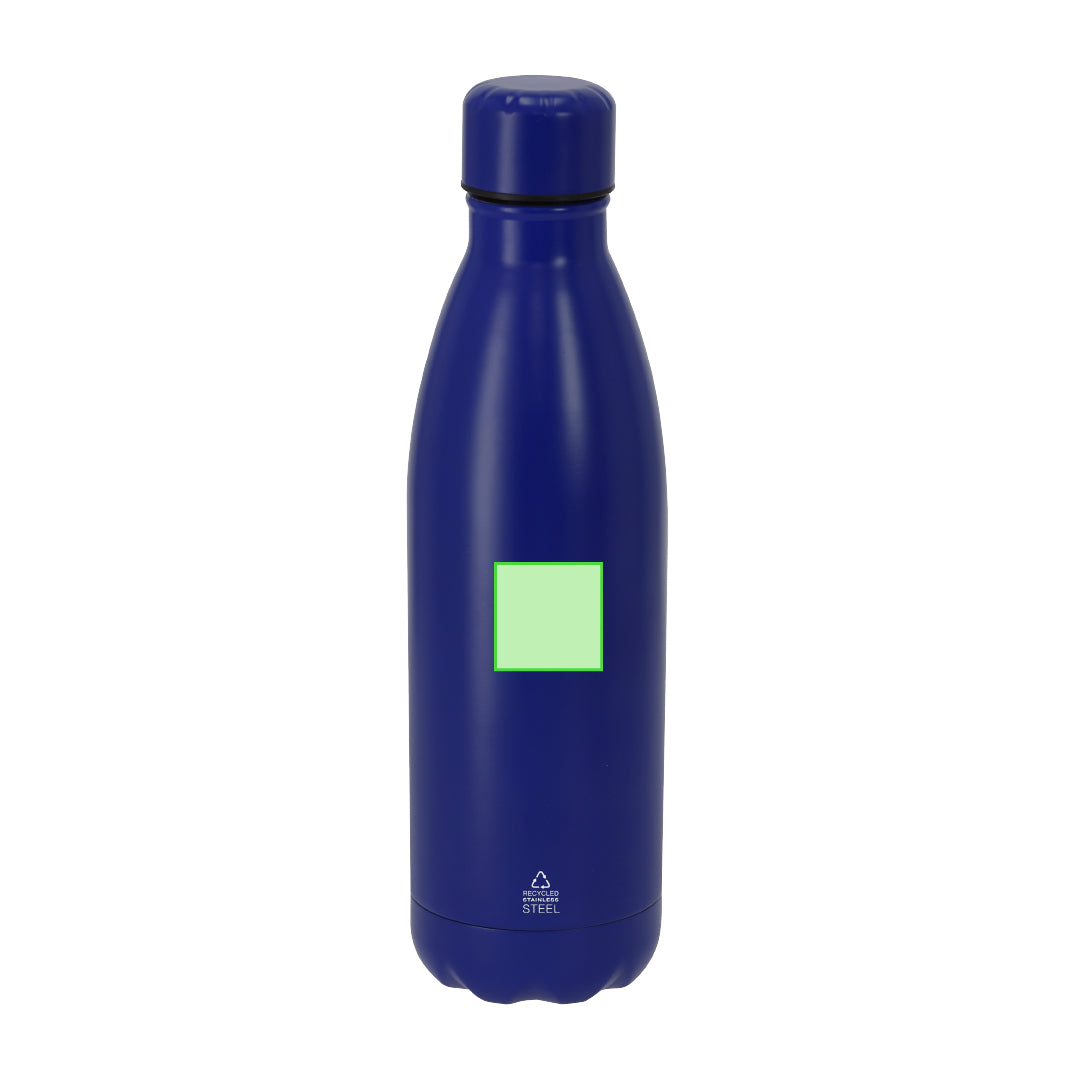Geïsoleerde fles Xharly zilver 1 kleur