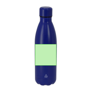Geïsoleerde fles Xharly zwart onbedrukt