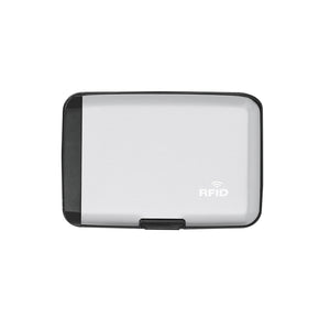 Powerbank kaarthouder Chefler zilver onbedrukt