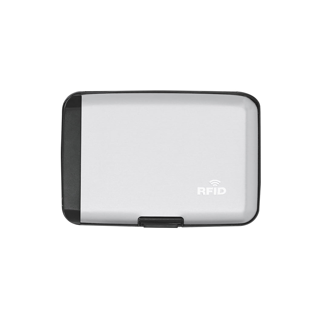 Powerbank kaarthouder Chefler zilver onbedrukt