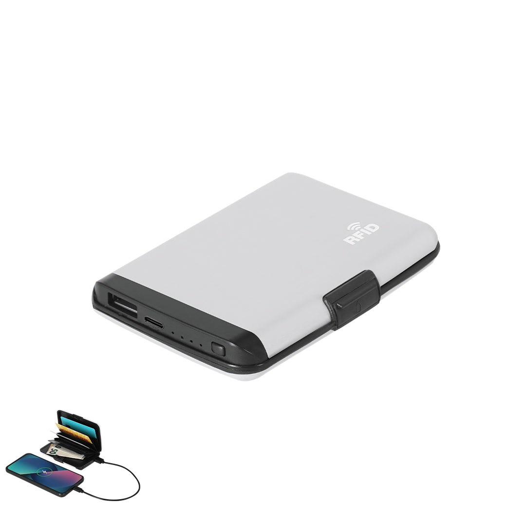 Powerbank kaarthouder Chefler bedrukken