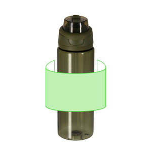Fles Felyca groen onbedrukt