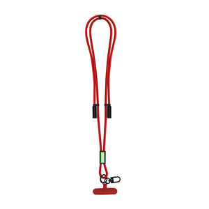 Elnora houder/oplaadkabel rood 1 kleur
