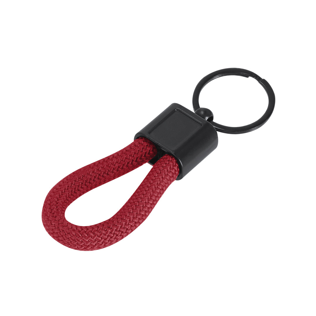 Sleutelhanger Gidyon rood Graveren