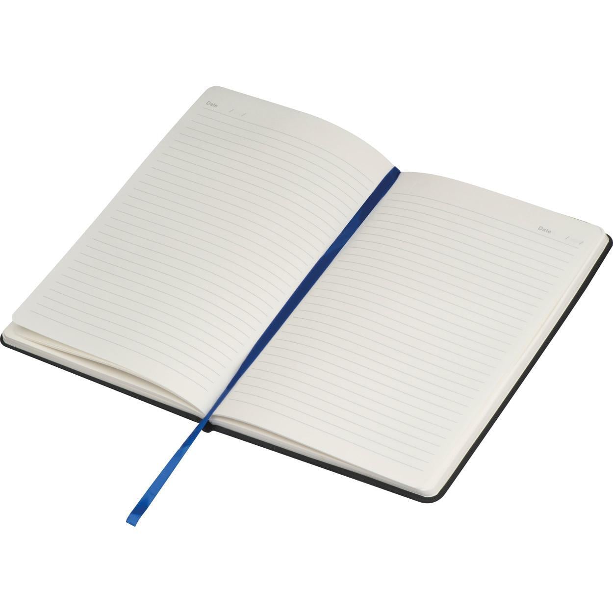 Notitieboekje A5 met gekleurde applicaties sample