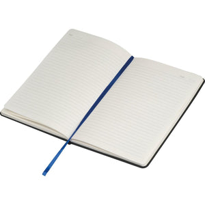 Notitieboekje A5 met gekleurde applicaties grijs 1 kleur 8450