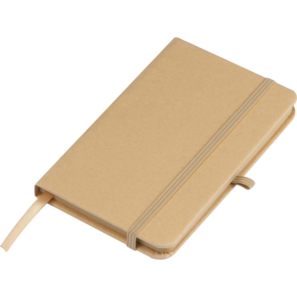 Notitieboekje A6 met Craft papieren omslag sample