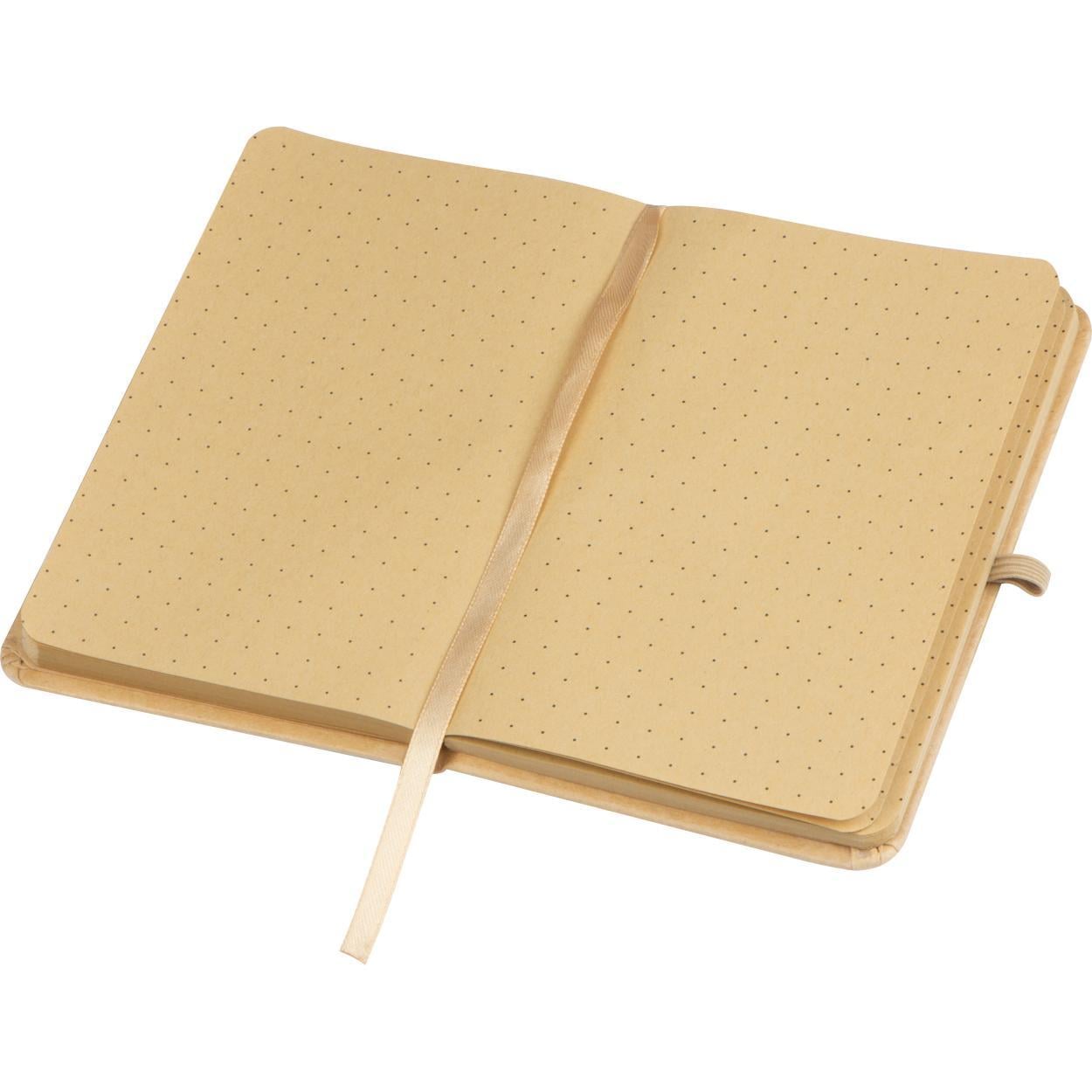 Notitieboekje A6 met Craft papieren omslag sample