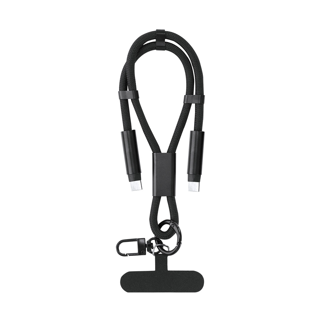 Houder Oplaadkabel Euclab rood 1 kleur