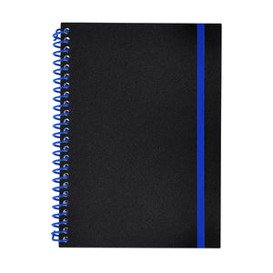 Notitieboekje Bilbo blauw 1 kleur