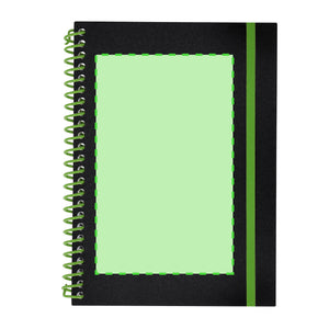 Notitieboekje Bilbo lichtgroen 1 kleur