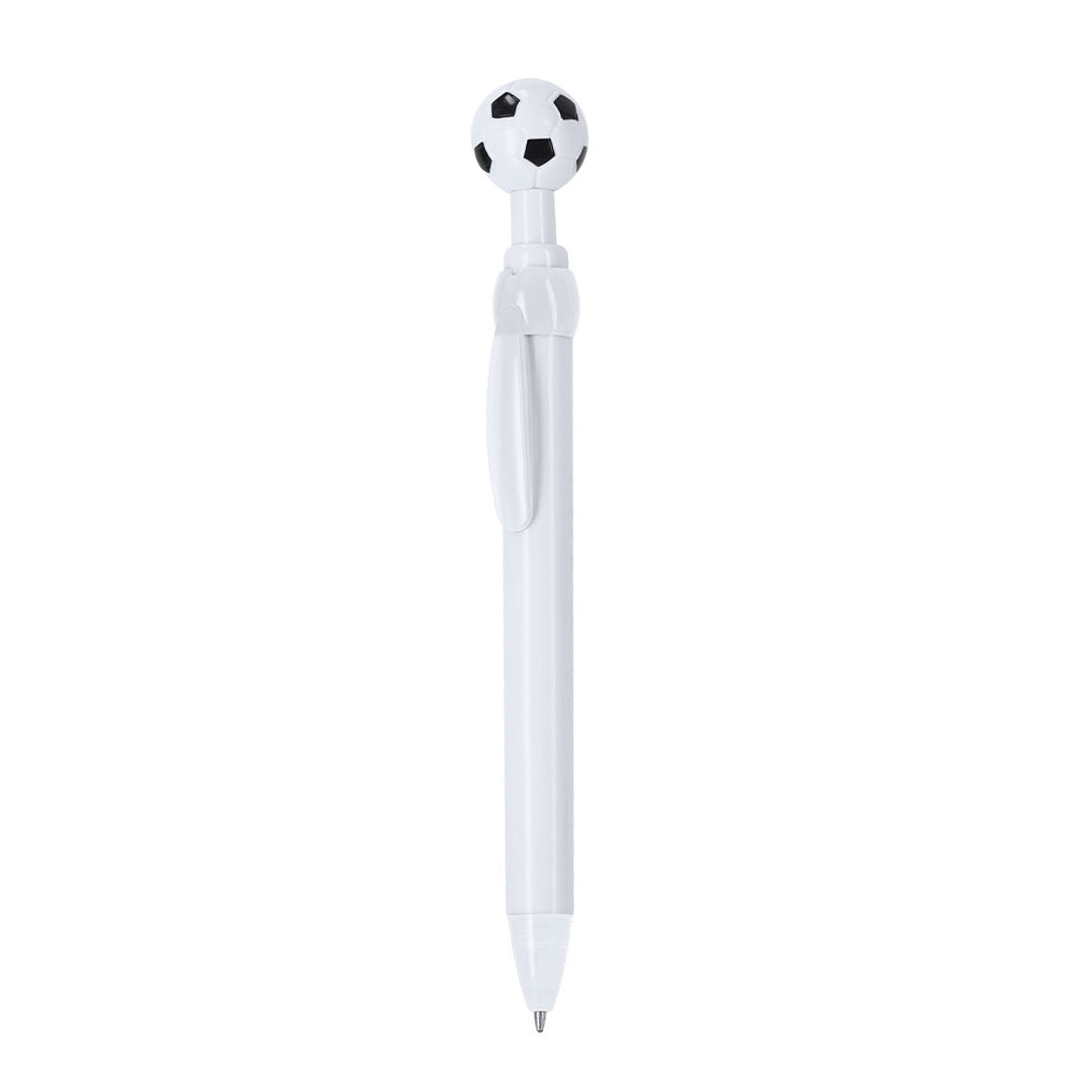 Pen voetbal wit onbedrukt