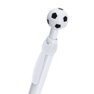 Pen voetbal wit 2 kleuren