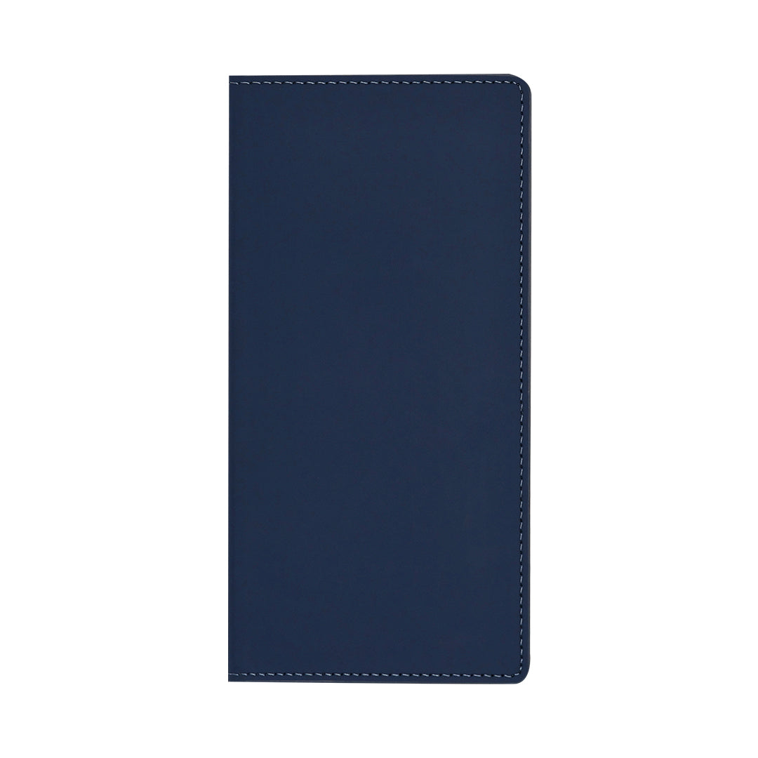 Notitieblok Glimmer donkerblauw 2 kleuren