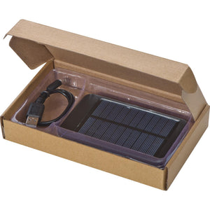 Solar metalen powerbank 11692