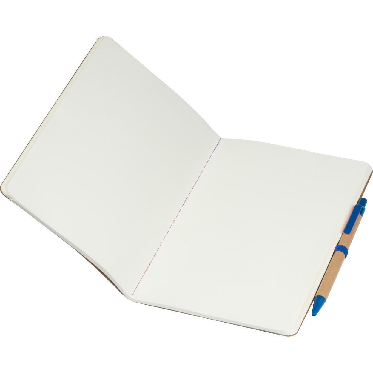 A5 schrift met pen sample