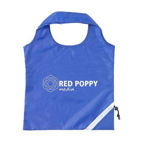 Strawberry opvouwbare tas wit onbedrukt 12163
