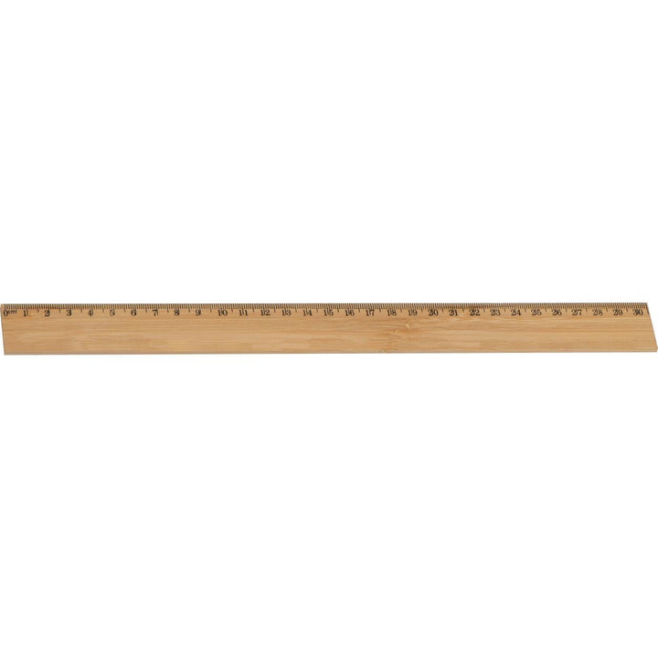 Liniaal van bamboe sample
