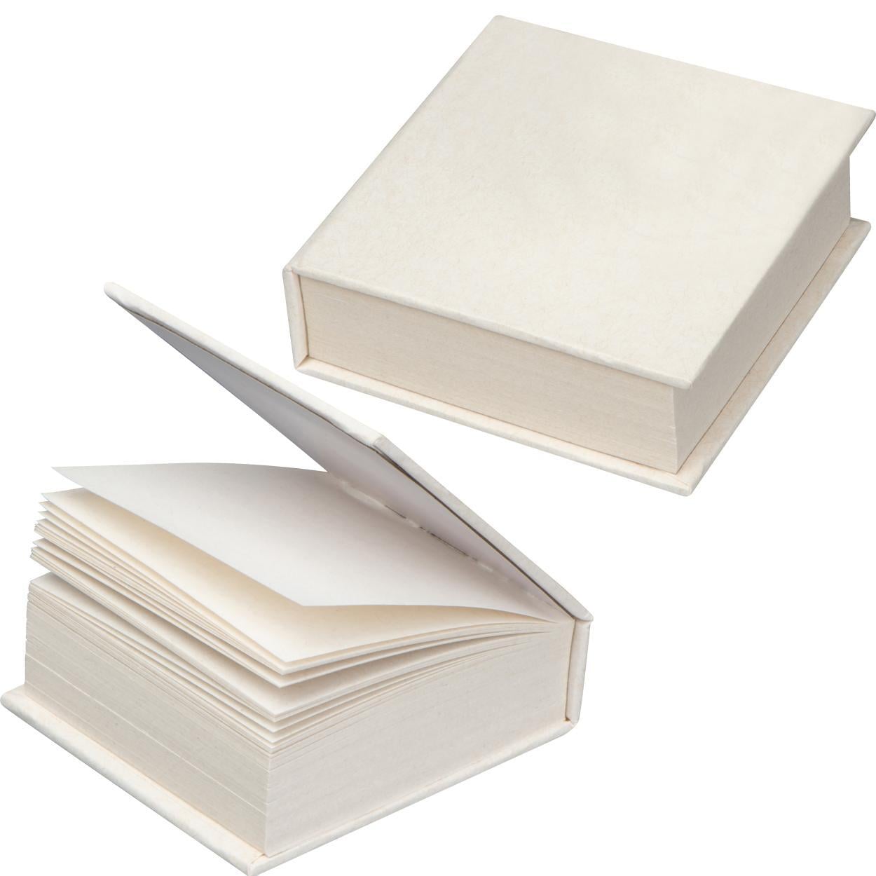Notitieblok van gerecycled melkkarton sample