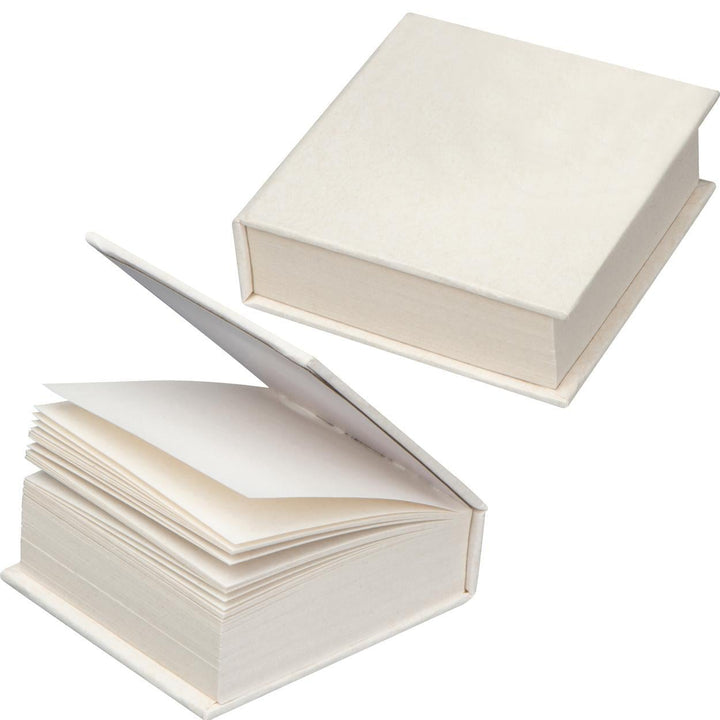 Notitieblok van gerecycled melkkarton sample