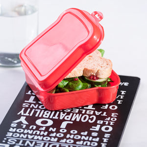 Sandwich Lunchbox Noix groen onbedrukt