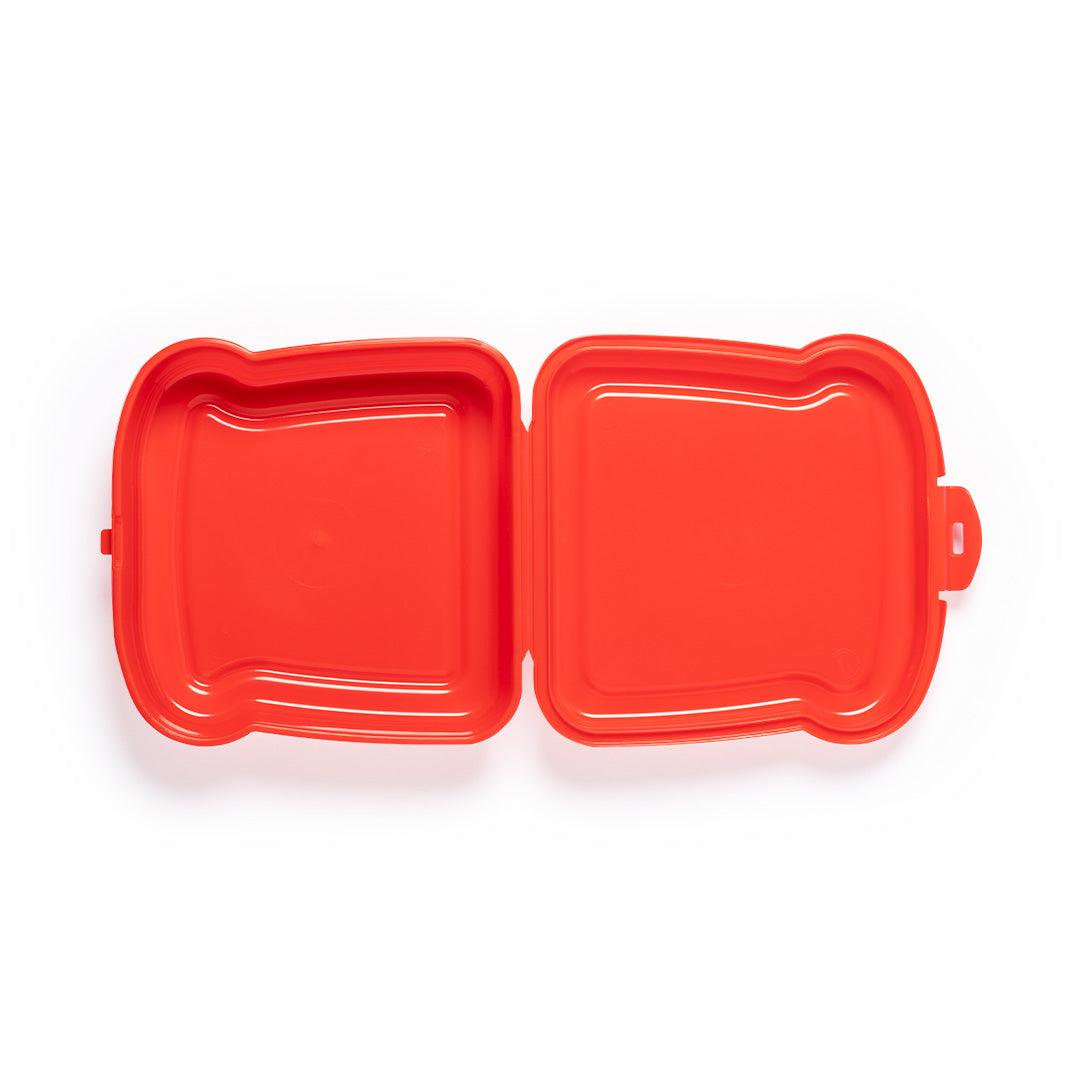Sandwich Lunchbox Noix rood onbedrukt