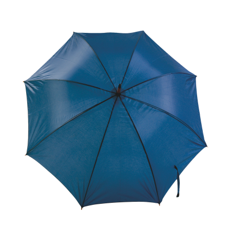 Paraplu met gebogen houten steel en handvat polyester P-190T sample