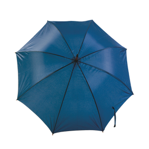 Paraplu met gebogen steel donkerblauw 2 kleuren 9092