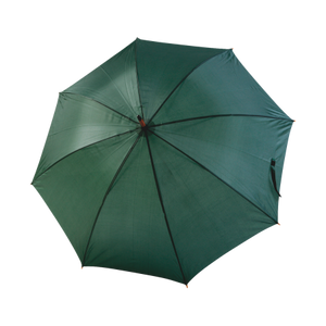 Paraplu met gebogen steel donkergroen 1 kleur 9093