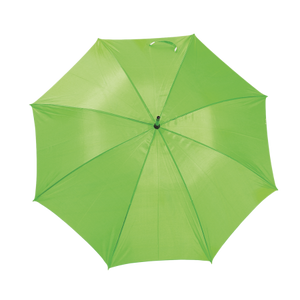 Paraplu met gebogen steel donkergroen 2 kleuren 9094