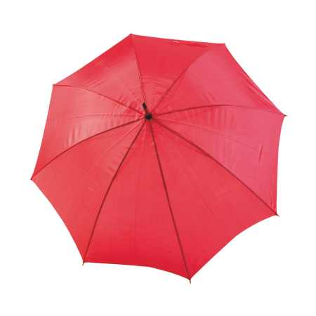 Paraplu met gebogen houten steel en handvat polyester P-190T sample