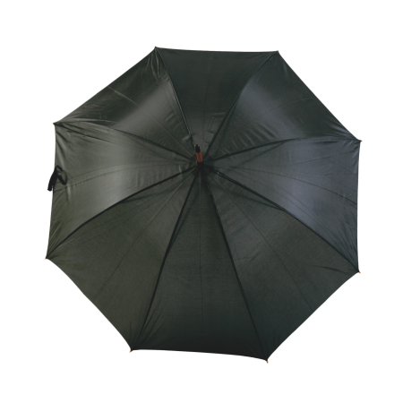Paraplu met gebogen houten steel en handvat polyester P-190T sample
