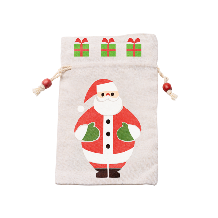 ARSUK cadeautasje kerstman bedrukken