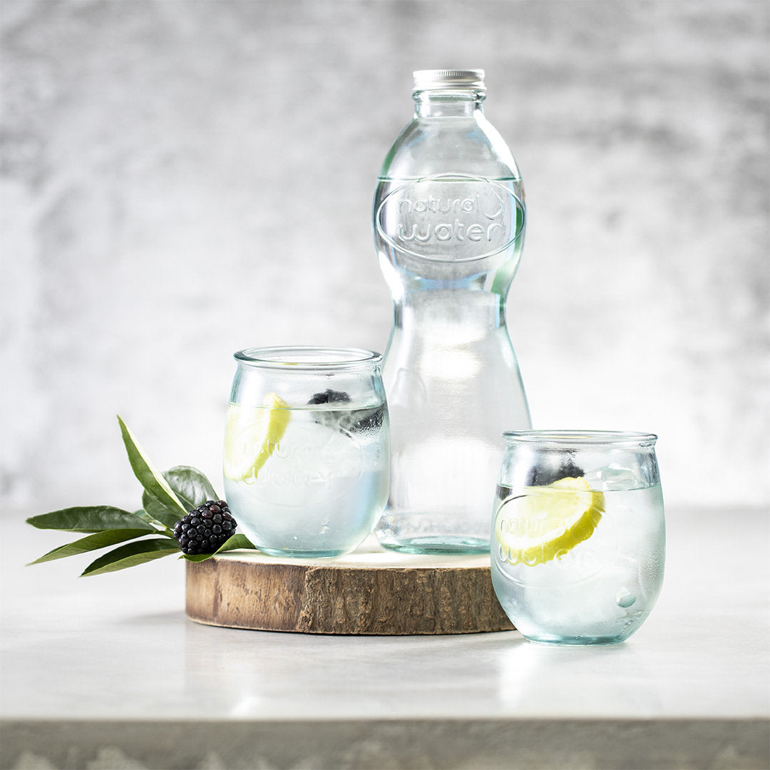 Fles Limpix beige Graveren