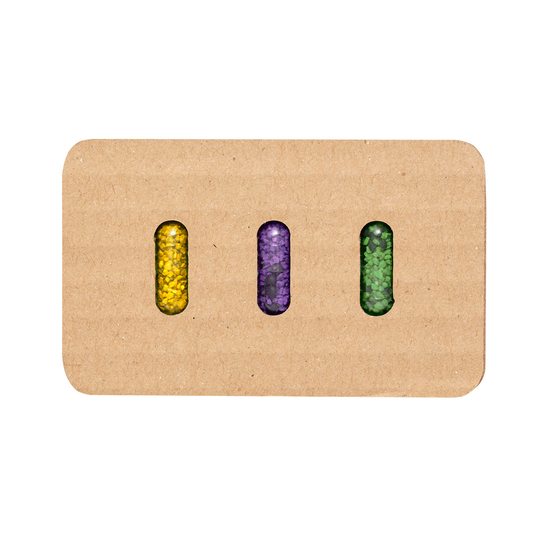 Nioxis zaadcapsules set beige onbedrukt