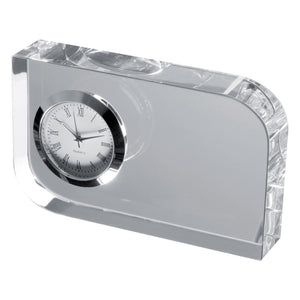 Glasblok met klokje bedrukken