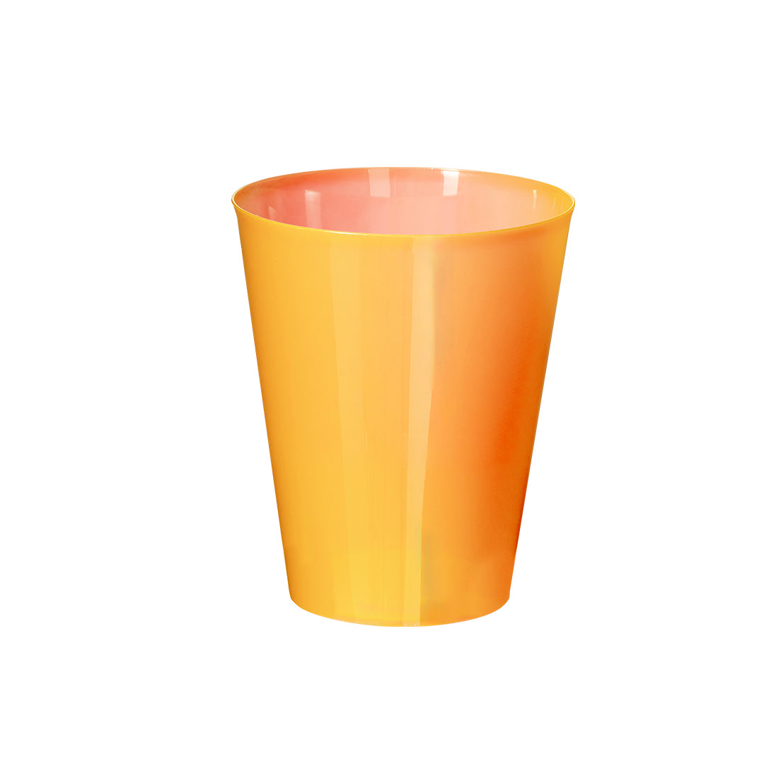 Beker Colorbert oranje onbedrukt