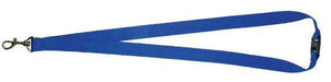 Neklint / lanyard bamboe zwart 2 kleuren tr 8201