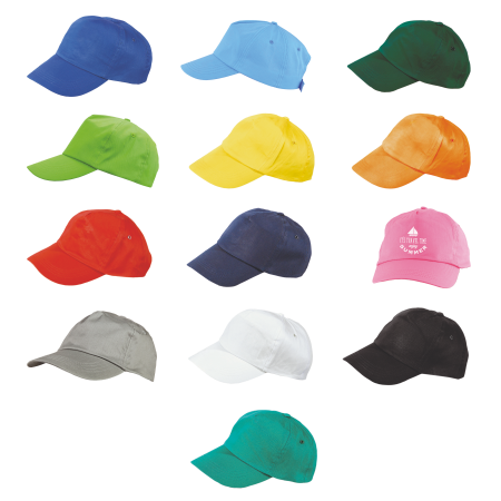 Cap 5 panel basic bedrukken