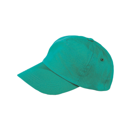 Cap 5 panel basic geel 2 kleuren 2021