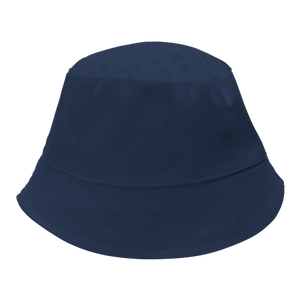 Kinderzonnehoed katoen donkerblauw 2 kleuren 6418