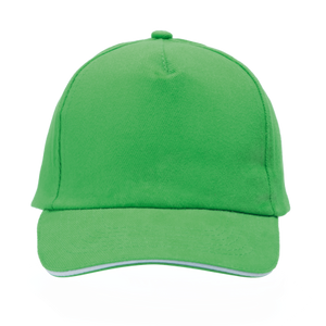 Cap 5 panel geel Full colour 2042