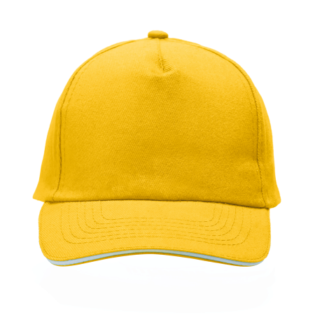 Cap 5 panel oranje Full colour 2059