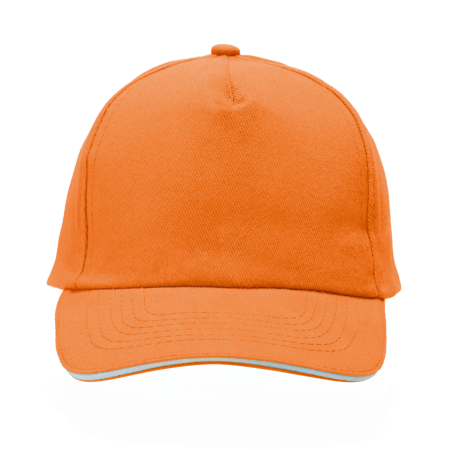 Cap 5 panel rood Full colour 2065