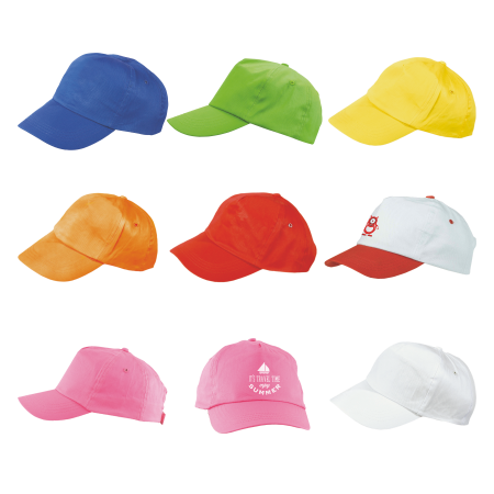 Cap 5 panel Kids bedrukken