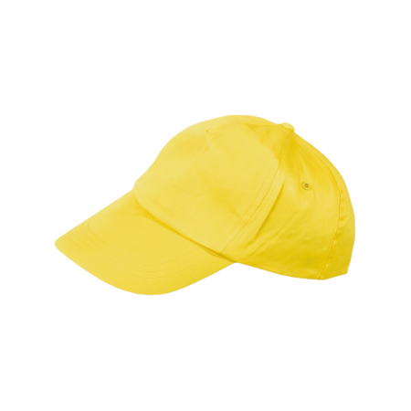 Cap 5 panel Kids lichtgroen 1 kleur 2055