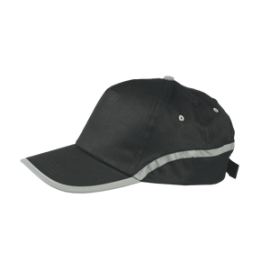 Cap 5 panel reflecterend geel 2 kleuren 2063